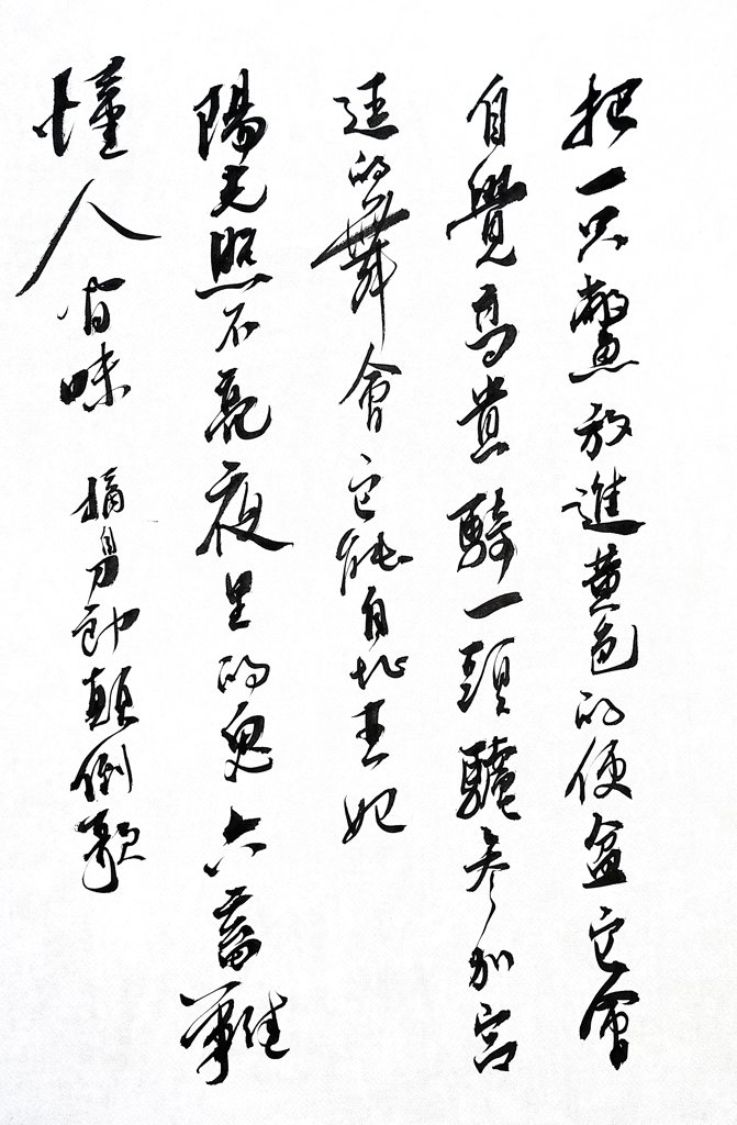 《山歌寥哉》专辑书法作品