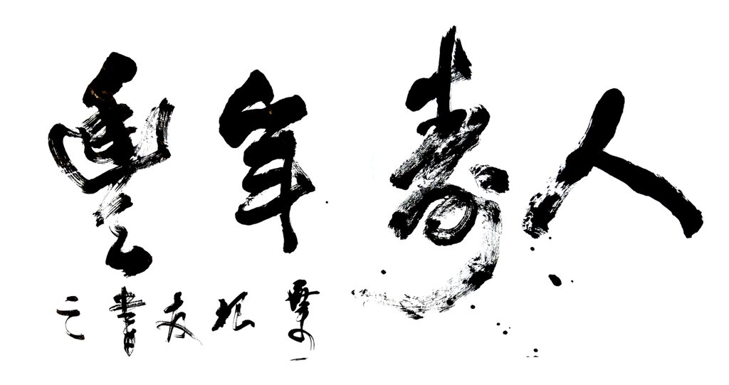 人寿年丰行书作品