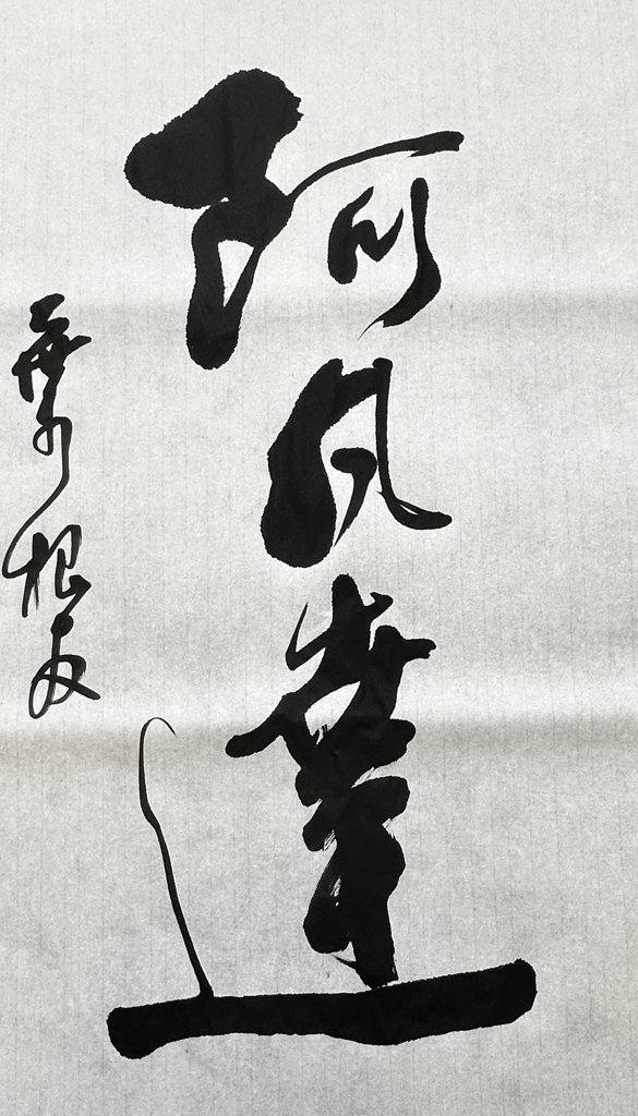 阿凡达手写书法作品